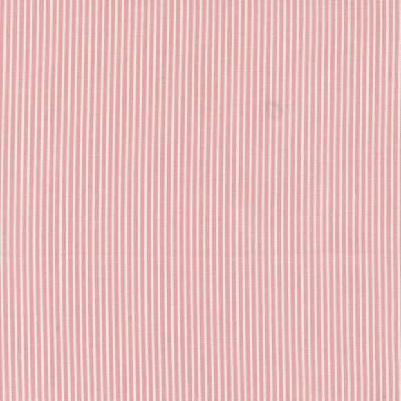 Sunnyside Stripes Coral 55287 19 by Thimble Blossoms for Moda- 1 yard