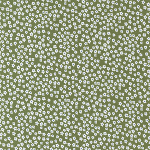 Graze Blooms Green 55601 14 by Sweetwater - Moda- 1 Yard