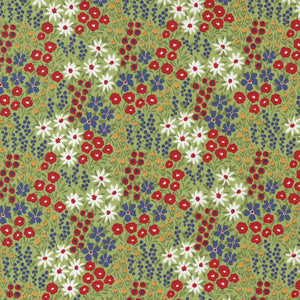 Graze Meadow Green 55606 15 by Sweetwater - Moda- 1 Yard