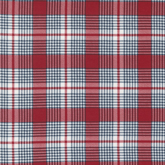 Stateside Plaid Apple Red 55614 14 by Sweetwater - Moda- 1 Yard