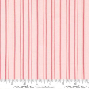 Lighthearted Stripe Light Pink 55296 17 Moda #1 - 1 Yard