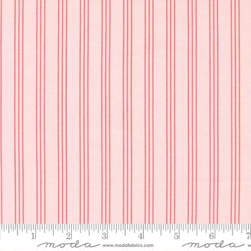 Lighthearted Stripe Light Pink 55296 17 Moda #1 - 1 Yard