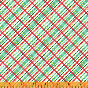 CHRISTMAS CHARMS All Wrapped Up White 53093-3 by Dylan Mierzwinski- 1 Yard