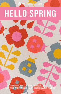 Hello Spring PPP 37 by Pen and Paper Patterns- 58 X 68 1/2"