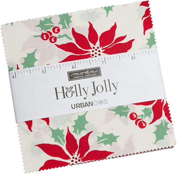 Holly Jolly Charm Pack by Urban Chiks- Moda-
