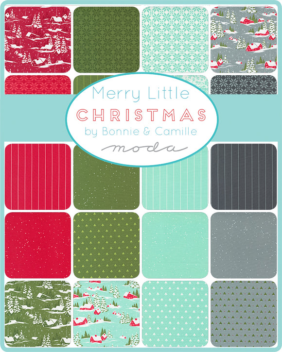 Merry Little Christmas Half Yard Bundle by Bonnie and Camille- Moda- 36 Prints