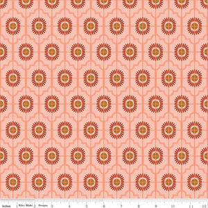 Maple Sunflower C12472-PINK by Gabrielle Neil Designs For Riley Blake Designs