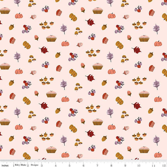 Maple Harvest C12473-BLUSH by Gabrielle Neil Designs For Riley Blake Designs