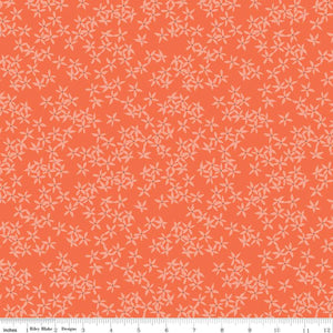 Maple Floral C12476-SALMON by Gabrielle Neil Designs For Riley Blake Designs