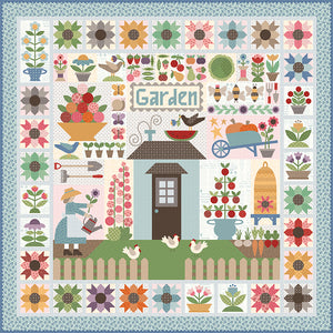 Calico Garden Quilt Kit  by Lori Holt of Bee in My Bonnet -Riley Blake Designs- 90" X 90"