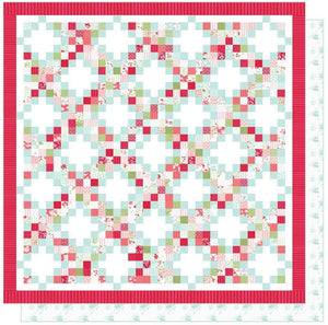 Nesting Quilt Kit using Lighthearted by Camille Roskelley of Thimble Blossoms - 81" X 81"