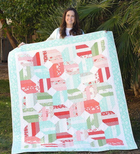Jellybeans Quilt Kit by Camille Roskelley of Thimble Blossoms - 60