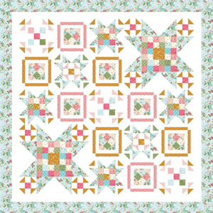Swinging On A Star Boxed Quilt Kit by Beverly McCullough- Riley Blake Designs