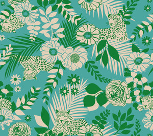 Reverie Leopard Succulent RS0051 14 by Melody Miller for Ruby Star Society- Moda- 1/2 Yard