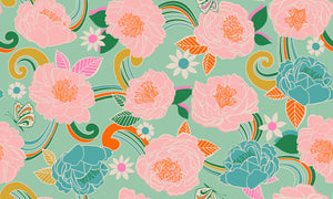 Curio Efflorescent Moss RS0058 13 by Melody Miller for Ruby Star Society- Moda- 1/2 yard