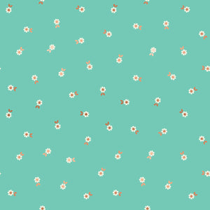 Curio Daisy Dot Metallic Agave RS0066 16M by Melody Miller for Ruby Star Society- Moda- 1/2 yard