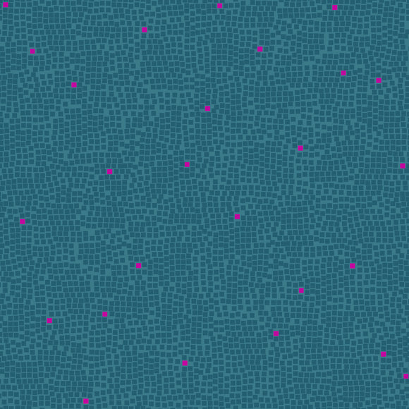 Pixel Teal RS1046 38 by Ruby Star Society - Moda - 1/2  Yard