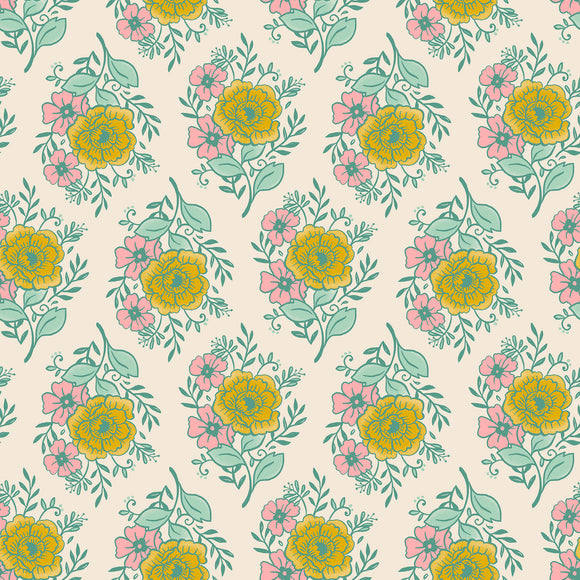 Reading Nook Heirloom Floral Watercress RS2078 11 by Sarah Watts -  Ruby Star Society-Moda- 1/2 Yard