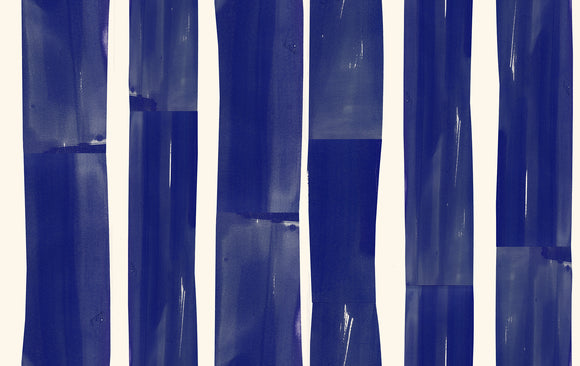 Sketchbook Collage Stripes Navy RS4072 17 By Alexia Abegg for Ruby Star Society- Moda- 1/2 yard