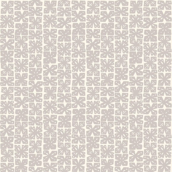 Sketchbook Stamped Flowers Dove RS4073 11 By Alexia Abegg for Ruby Star Society- Moda- 1/2 yard