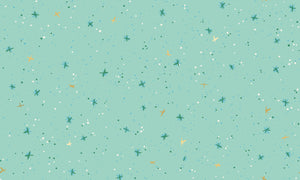 Jolly Darlings Space Thistles Metallic Icebox RS5082 11M by Ruby Star Society - Moda - 1/2 Yard
