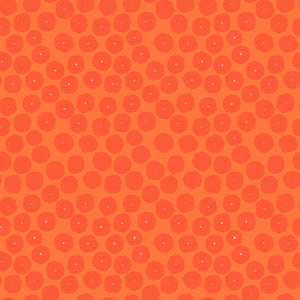 Floradora Disco Dots Metallic Goldfish RS6028 12M by Jen Hewett  -  Ruby Star Society-Moda- Half Yard