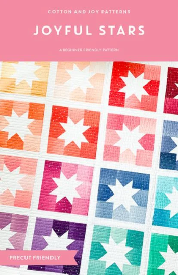 Joyful Stars  Quilt Kit-using  Fairy Dust By V and Co- Vanessa Christensen