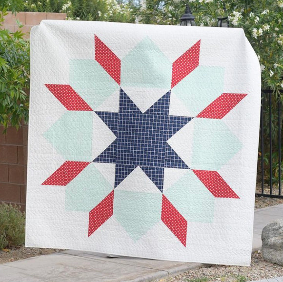 Simply Swoon Quilt Kit featuring One Fine Day- Patriotic