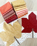 Fall Leaves Quilt Kit - Cluck Cluck Sew